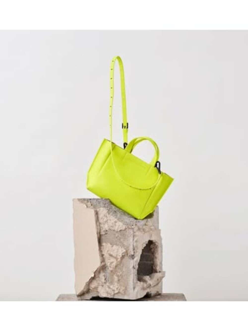 Ampersand as Apostrophe MICRO-TOTE Micro Tote - Neon Yellow OS NWT